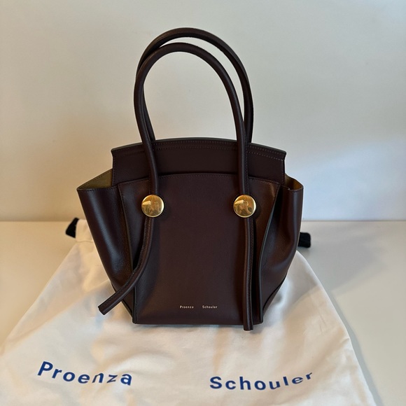 Brand new Proenza Schouler small pipe top handle tote bag - Picture 5 of 16